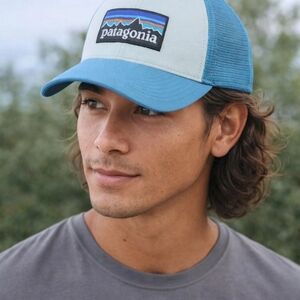 Patagonia Blue and White Men's Cap